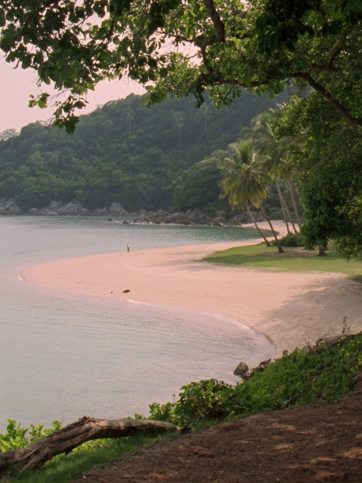 A quiet cove on the Koh Samui coast.